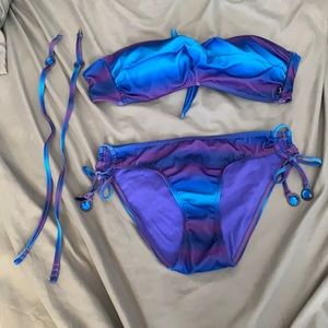 Cute Blue/Purple Bikini